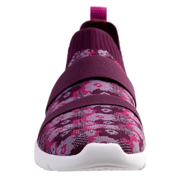 Spenco Womens Karma Stretch Floral Sneaker, Fuchsia, Size 8 B - Picture 3 of 9